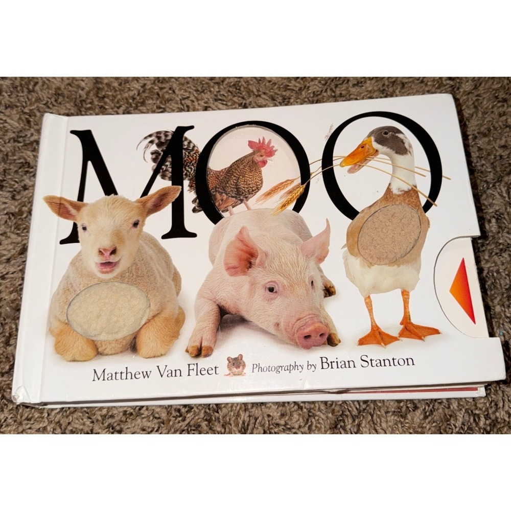 Van Fleet Books-Moo! Pop-Up Interactive Hardcover Book